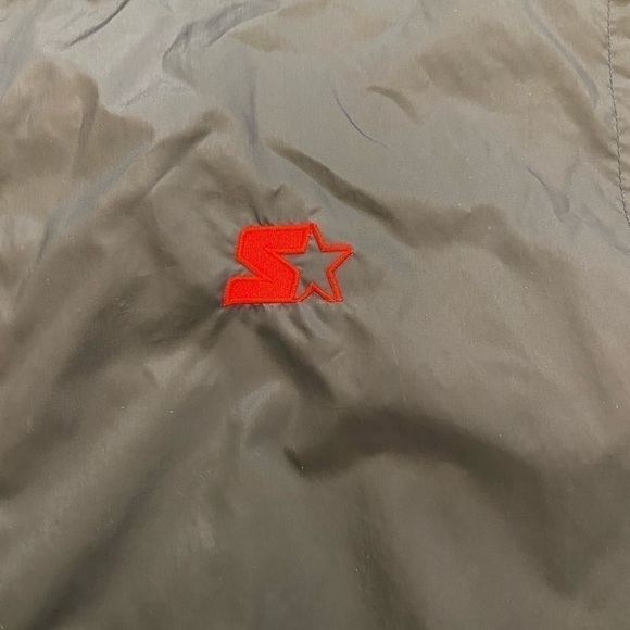 STARTER Vintage Nylon Zip Up Vest, Men’s Large - Picture 7 of 7